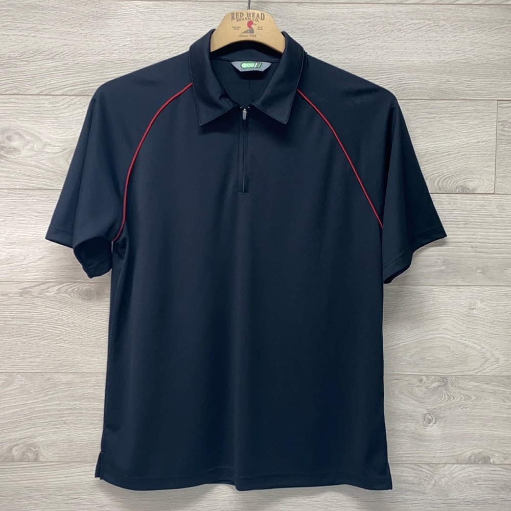 Mens New Golf Polo 1/4 Zip
